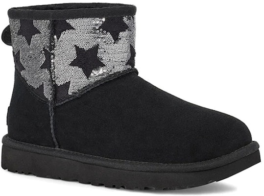 (W) UGG 클래식 미니 블랙 스타 (or) UGG 미니 스타 블랙 1109441-BLK Lookbook (W) UGG 클래식 미니 블랙 스타 (or) UGG 미니 스타 블랙 1109441-BLK