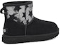 Shop (W) UGG Classic Mini Sequin Bintang Hitam 1109441-BLK