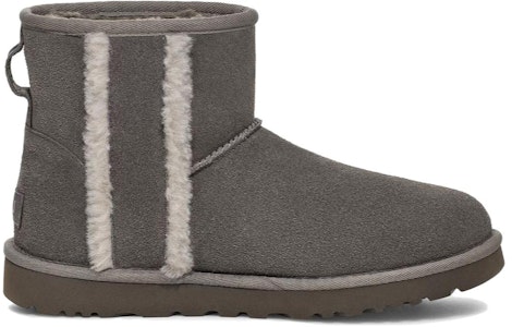 UGG CLASSIC MINI 圓頭套筒 短筒 雪地靴 女款 灰色 Order UGG CLASSIC MINI 圓頭套筒 短筒 雪地靴 女款 灰色