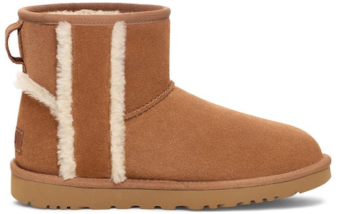 UGG CLASSIC MINI 圓頭套筒 短筒 雪地靴 女款 栗色 Order UGG CLASSIC MINI 圓頭套筒 短筒 雪地靴 女款 栗色