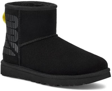 (W) UGG Classic Mini Logo Samping 'Hitam Neon Hijau' 1144057-BLK Order (W) UGG Classic Mini Logo Samping 'Hitam Neon Hijau' 1144057-BLK