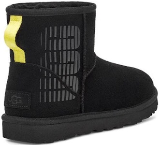 (W) UGG Classic Mini Logo Samping 'Hitam Neon Hijau' 1144057-BLK Lookbook (W) UGG Classic Mini Logo Samping 'Hitam Neon Hijau' 1144057-BLK