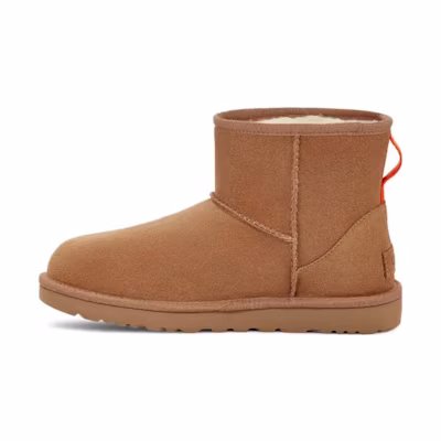 (W) UGG Classic Mini Side Logo 'Chestnut Orange'