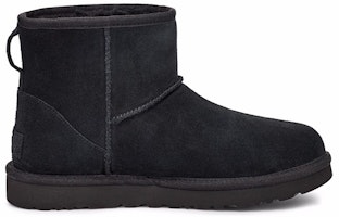 (W) UGG Classic Mini Boot Logo Sisi Hitam Putih 1122558-BWHT Order (W) UGG Classic Mini Boot Logo Sisi Hitam Putih 1122558-BWHT