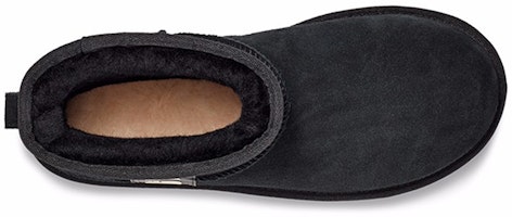 (W) UGG Classic Mini Boot Logo Sisi Hitam Putih 1122558-BWHT Shop (W) UGG Classic Mini Boot Logo Sisi Hitam Putih 1122558-BWHT