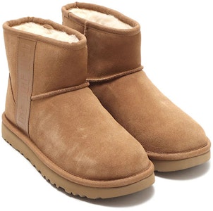 (W) UGG Botas Classic Mini con Logo Lateral Color Castaño 1122558-CHE Lookbook (W) UGG Botas Classic Mini con Logo Lateral Color Castaño 1122558-CHE