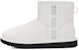 (W) UGG 클래식 미니 사이드 로고 부츠 울트라 매트 화이트 1133490-UMWH