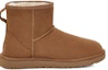 Order (W) UGG Classic Mini Side Logo II Boot Chestnut Wanita Pria Original 1134962-CHE