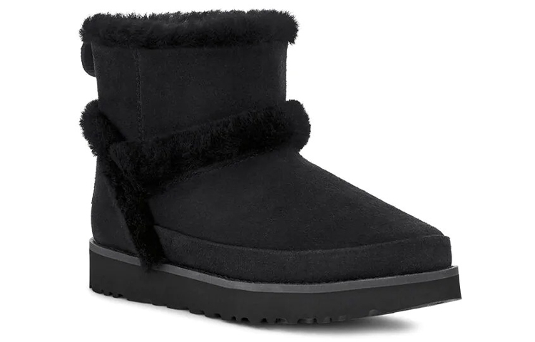 Lookbook (Women) UGG Classic Mini Snow Boots Black 1112499-BLK
