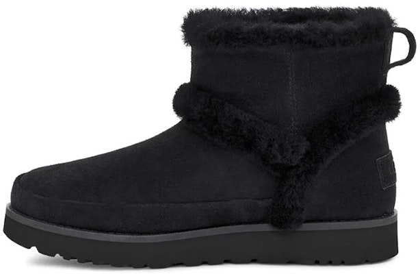 (Women) UGG Classic Mini Snow Boots Black 1112499-BLK Buy (Women) UGG Classic Mini Snow Boots Black 1112499-BLK