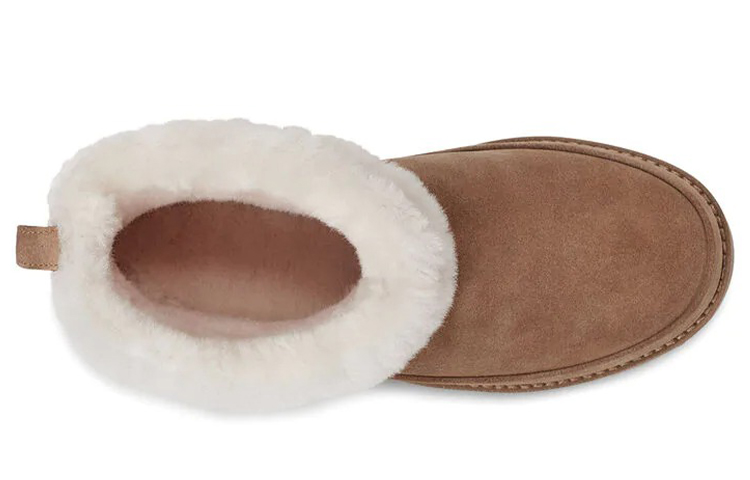 Purchase (Women) UGG Classic Mini Snow Boots Brown 1112499-CHE