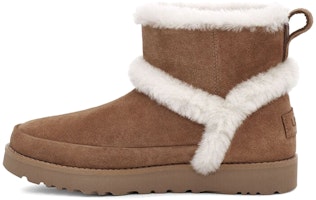 (Women) UGG Classic Mini Snow Boots Brown 1112499-CHE (Women) UGG Classic Mini Snow Boots Brown 1112499-CHE