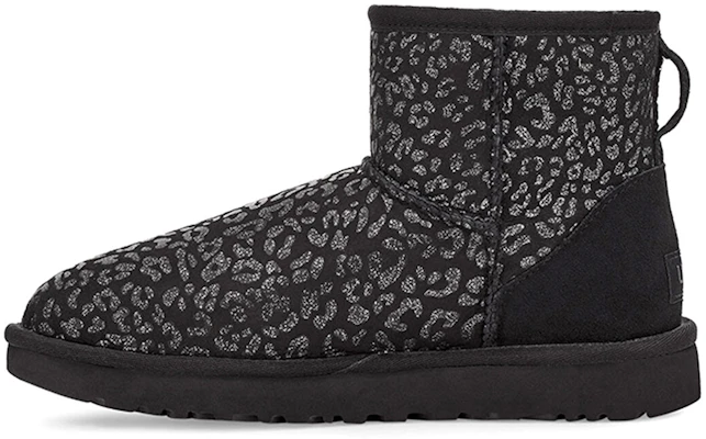 (W) UGG Classic Mini Snow Leopard Hitam 1113494-BLK Buy (W) UGG Classic Mini Snow Leopard Hitam 1113494-BLK