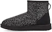 Buy (W) UGG Classic Mini Snow Leopard Hitam 1113494-BLK
