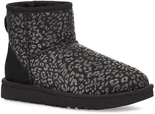 (W) UGG Classic Mini Snow Leopard Hitam 1113494-BLK Lookbook (W) UGG Classic Mini Snow Leopard Hitam 1113494-BLK