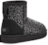 Shop (W) UGG Classic Mini Snow Leopard Hitam 1113494-BLK