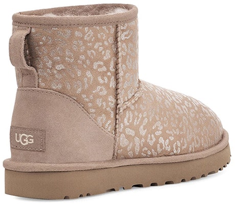 (Women) UGG Classic Mini Snow Leopard Brown Yellow 1113494-AMP Shop (Women) UGG Classic Mini Snow Leopard Brown Yellow 1113494-AMP