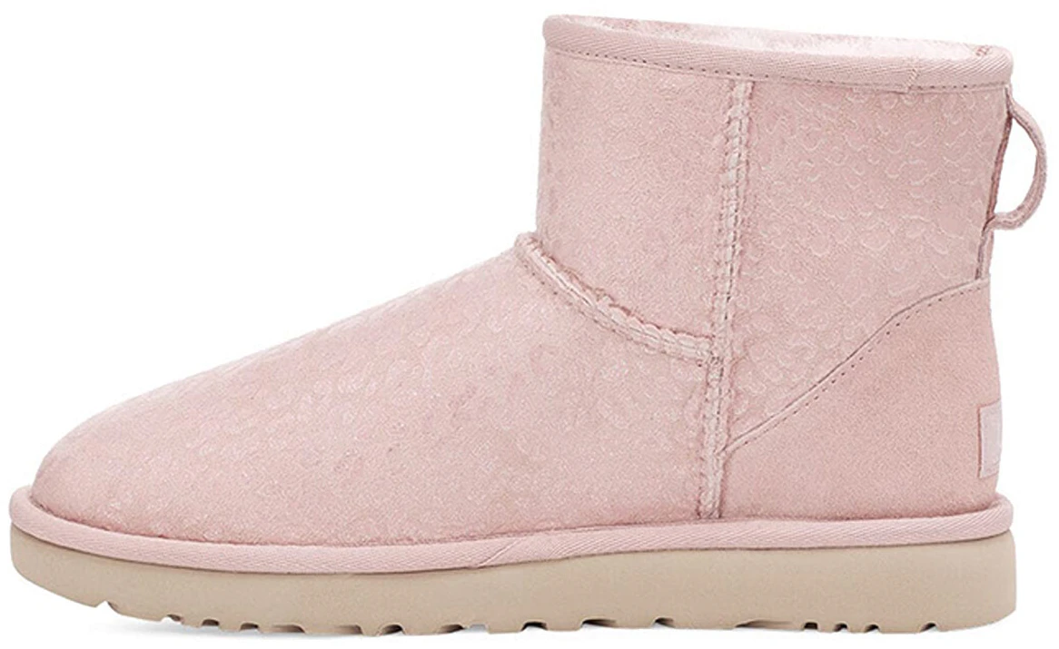 women-ugg-classic-mini-snow-leopard-fleece-lined-pink-1113494-qrt