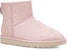 (W) UGG Classic Mini Snow Leopard Fleece Berbulu Merah Jambu 1113494-QRT