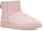 Lookbook (W) UGG Classic Mini Snow Leopard Fleece Berbulu Merah Jambu 1113494-QRT