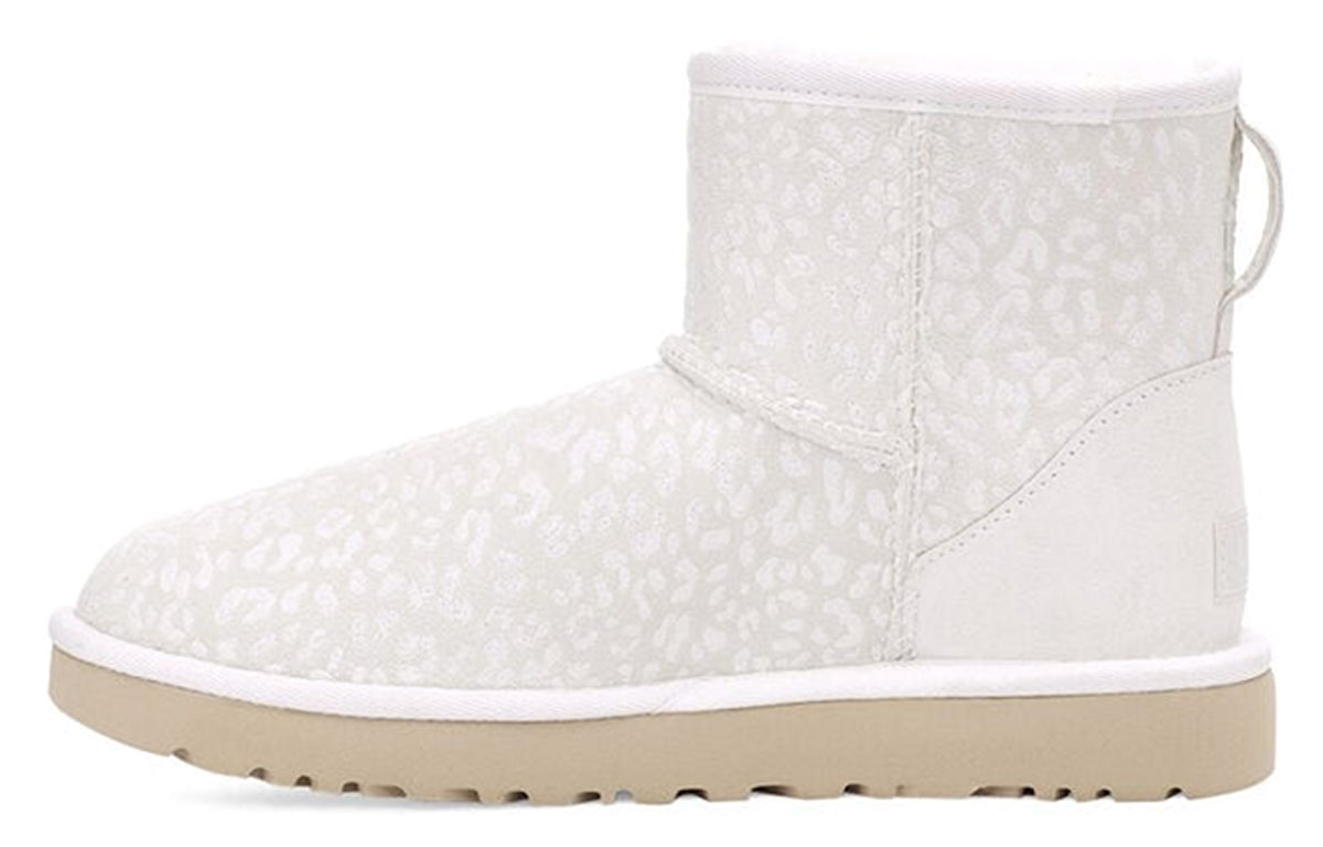 Buy (W) UGG Classic Mini Snow Leopard Putih 1113494-WHT