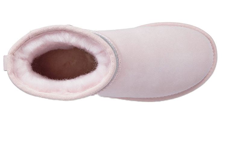 (W) UGG Classic Mini Sparkle Fleece Lined Pink 圖 4