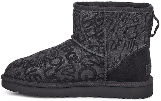 (W) UGG クラシックミニ スパークルグラフィティ 1107034-BLK Buy (W) UGG クラシックミニ スパークルグラフィティ 1107034-BLK
