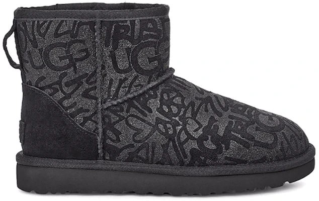 (W) UGG クラシックミニ スパークルグラフィティ 1107034-BLK Order (W) UGG クラシックミニ スパークルグラフィティ 1107034-BLK