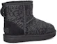 Lookbook (W) UGG クラシックミニ スパークルグラフィティ 1107034-BLK