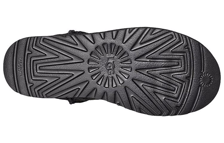 Purchase (W) UGG クラシックミニ スパークルグラフィティ 1107034-BLK