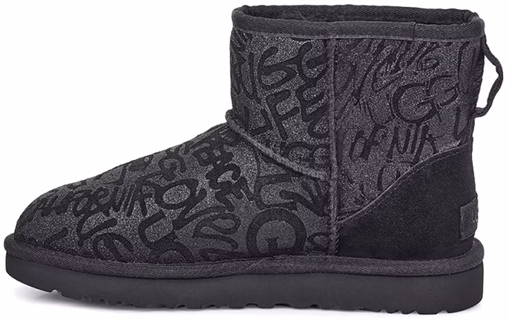 women-ugg-classic-mini-sparkle-graffiti-1107034-blk