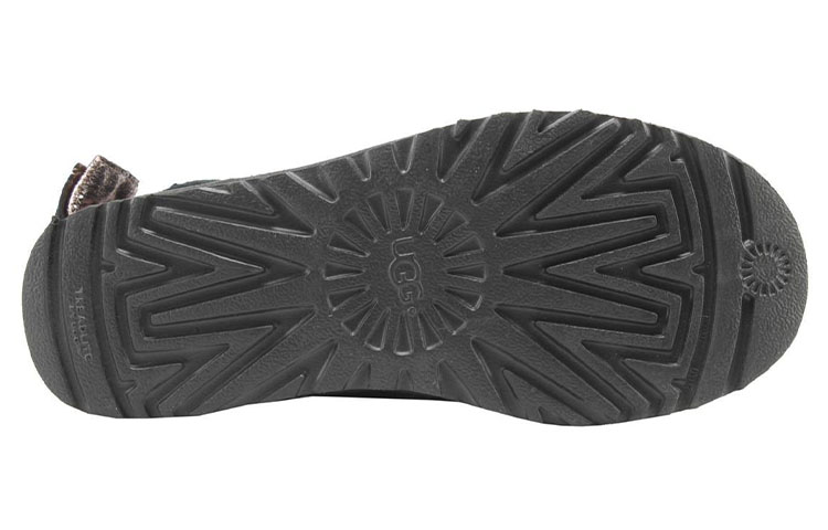 (W) UGG Classic Mini Stargirl Bow Port 'Black' 圖 5