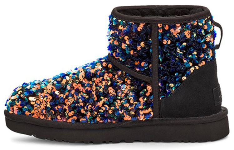 Buy (W) Botas Nieve Negras UGG Classic Mini Stellar Sequin 1112515-BLK