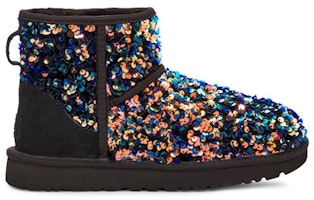 (W) Botas Nieve Negras UGG Classic Mini Stellar Sequin 1112515-BLK Order (W) Botas Nieve Negras UGG Classic Mini Stellar Sequin 1112515-BLK