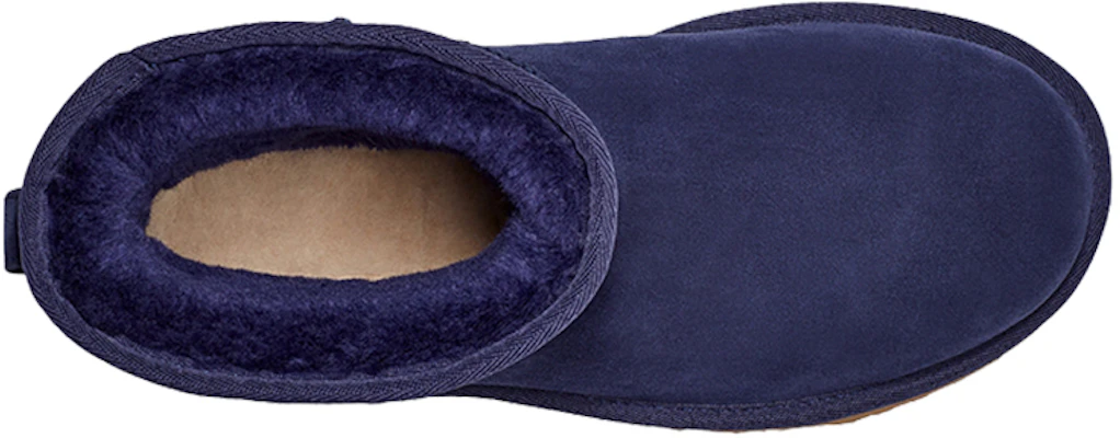 (Women) UGG Classic Mini Stud II Rivets Snow Boots Navy 1119101-MDL Purchase (Women) UGG Classic Mini Stud II Rivets Snow Boots Navy 1119101-MDL