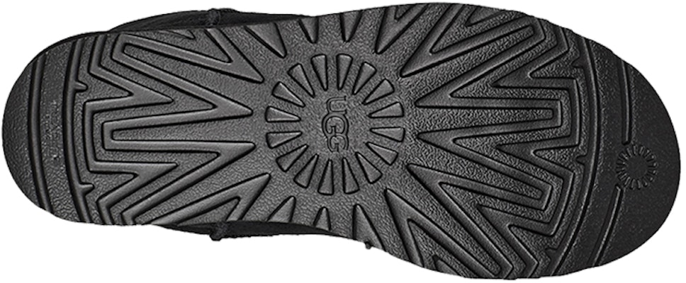 (Women) UGG Classic Mini Stud II Rivets Snow Boots Black 1119101-BLK Details for (Women) UGG Classic Mini Stud II Rivets Snow Boots Black 1119101-BLK