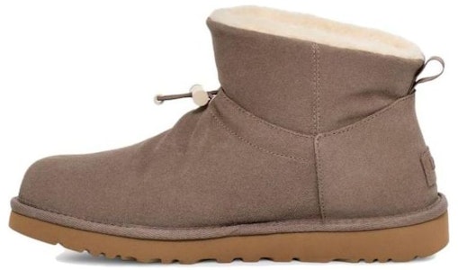 UGG 保暖 圓頭套筒時尚 短筒 雪地靴 女款 灰色 Buy UGG 保暖 圓頭套筒時尚 短筒 雪地靴 女款 灰色