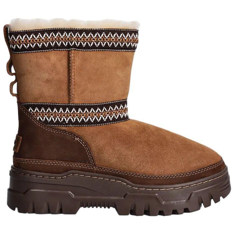 Order (W) UGG クラシック ミニ トレイルゲーザーブーツ チェスナット 1158322-CHE