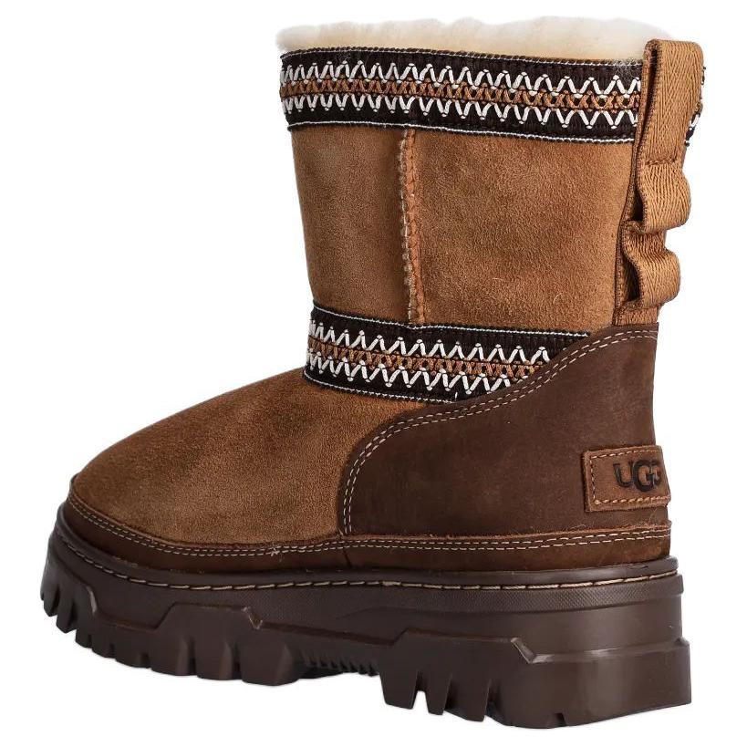 Shop (W) UGG クラシック ミニ トレイルゲーザーブーツ チェスナット 1158322-CHE