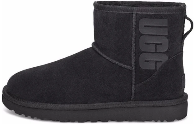 (W) UGG 클래식 미니 러버 로고 "블랙" 1108231-BLK Buy (W) UGG 클래식 미니 러버 로고 "블랙" 1108231-BLK