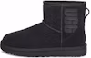 Buy (W) UGG 클래식 미니 러버 로고 "블랙" 1108231-BLK