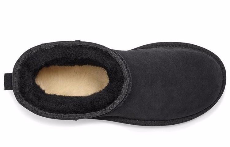 Purchase (W) UGG 클래식 미니 러버 로고 "블랙" 1108231-BLK