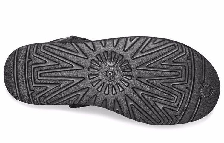 Details for (W) UGG 클래식 미니 러버 로고 "블랙" 1108231-BLK