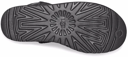 Details for (W) UGG Classic Mini UGG Logo Karet 'Hitam' 1108231-BLK