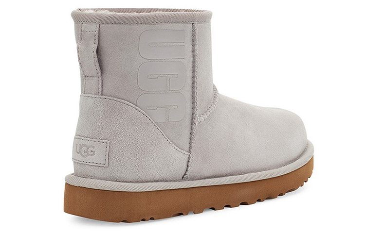 Shop (Women) UGG Classic Mini UGG Rubber Logo 'Feather' 1108231-FEA
