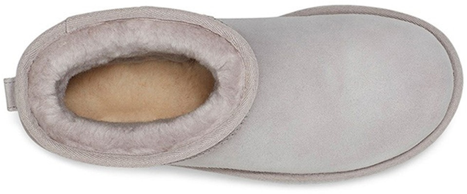 (Women) UGG Classic Mini UGG Rubber Logo 'Feather' 1108231-FEA Purchase (Women) UGG Classic Mini UGG Rubber Logo 'Feather' 1108231-FEA