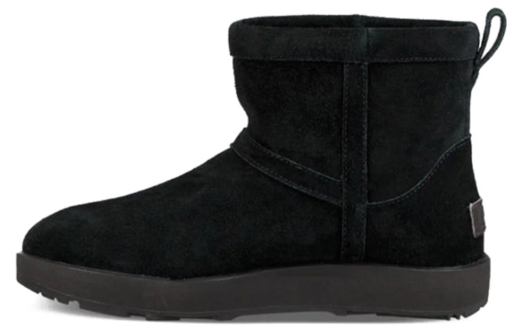 Buy (W) UGG Classic Mini Tahan Air Berbulu Hitam 1019643-BLK