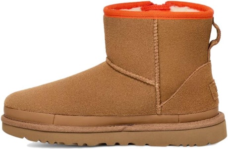 (W) UGG クラシックミニジップテープロゴ (チェスナット) 1144034-CHE Buy (W) UGG クラシックミニジップテープロゴ (チェスナット) 1144034-CHE