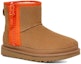 Lookbook (W) UGG クラシックミニジップテープロゴ (チェスナット) 1144034-CHE