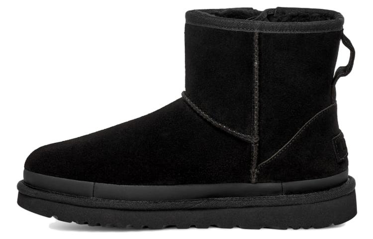 Buy (W) Bota UGG Classic Mini Zipper Tape Logo 'Negro'. 1144034-BLK